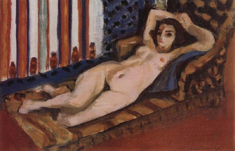 Henri Matisse Nu au Canape-Harmonie en Rouge oil painting image
